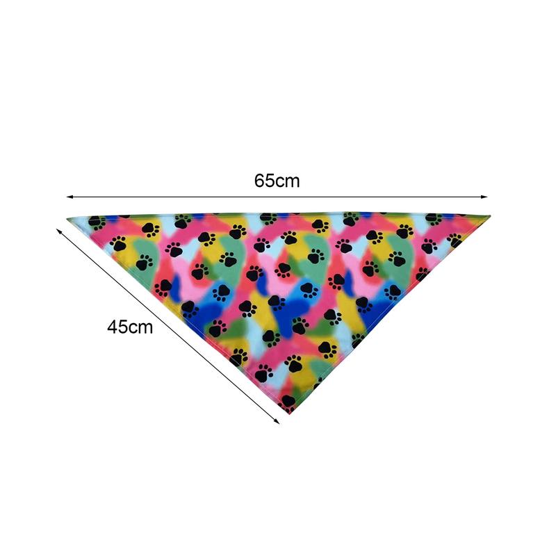 Product Introduction of Pet Neckerchief Fashion Print Dress-up Accessories Triangle Scarf Dog Bandana Summer Cat Bib Collar for Beach 0