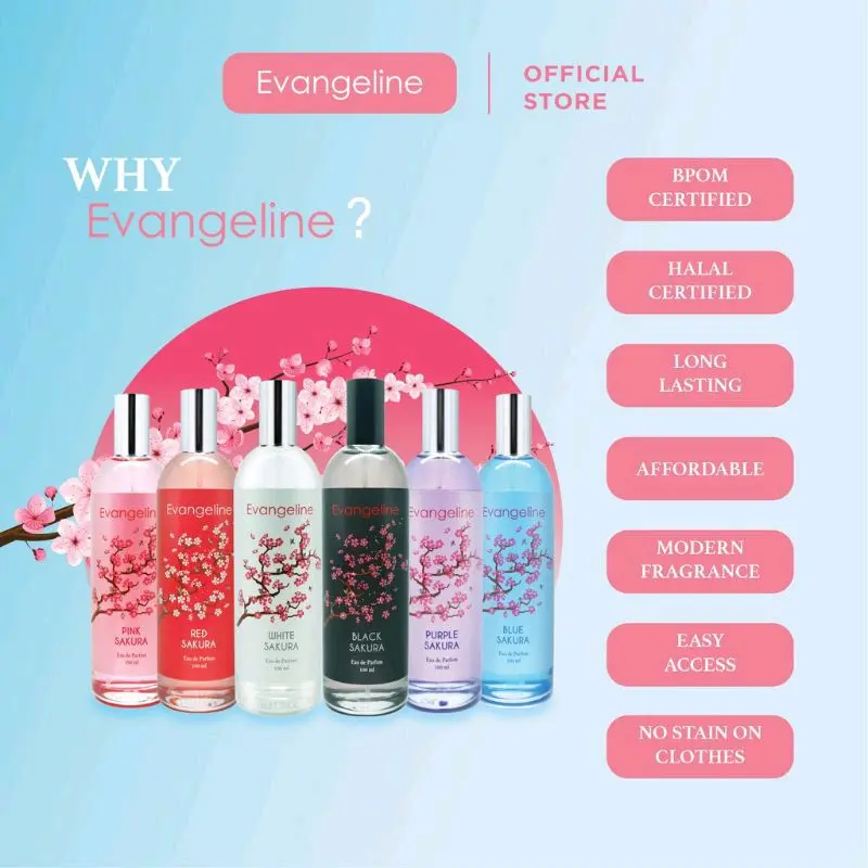 Evangeline Eau De Parfum - Sakura Series Edition