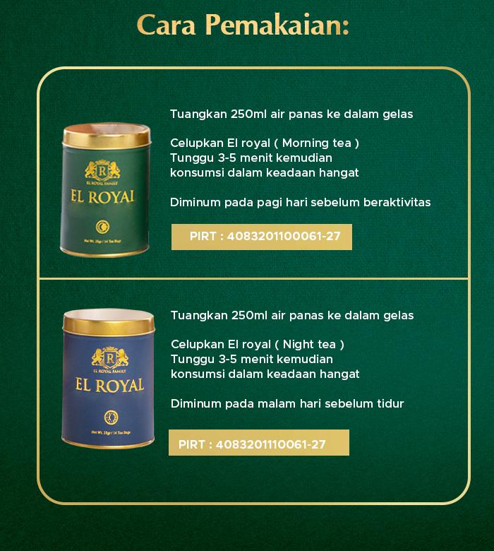Product Introduction of El Royal Family Herbal Tea  - Teh Herbal 4