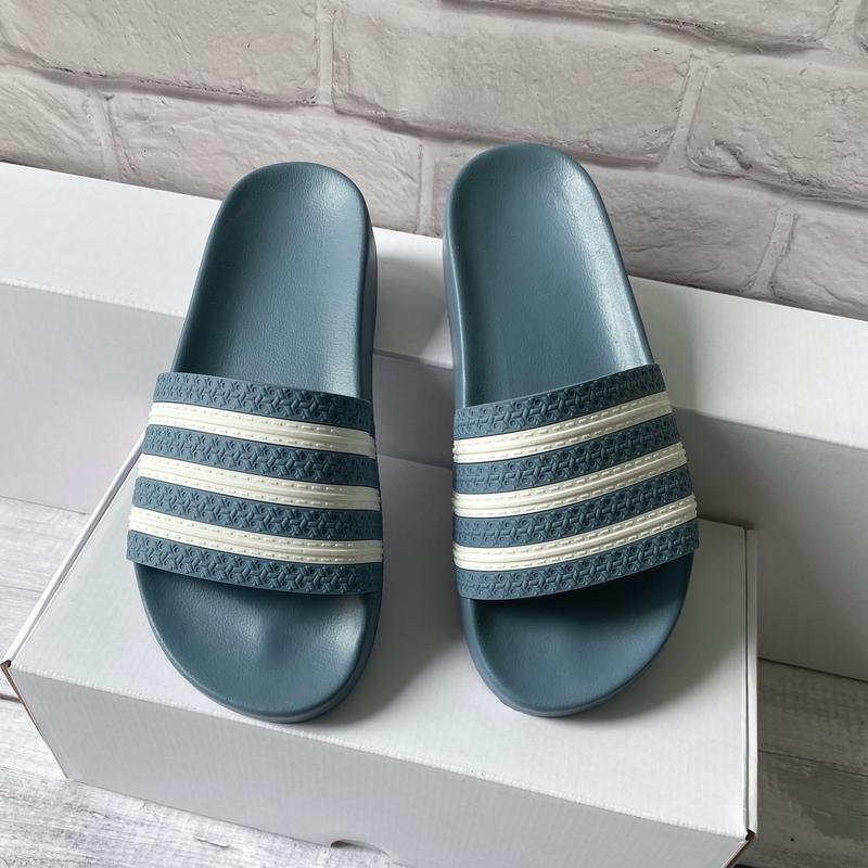 Product Introduction of Dép Nam Quai Ngang 3 Sọc Hottrend Đủ SIZE DéP Slipper Đế Bằng Dép Lê 12