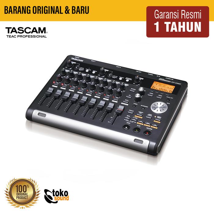 Gambar Tascam DP-03SD (Digital Portastudio 8-Track Recorder) dari Tokosound Proaudio Kota Administrasi Jakarta Barat Tokopedia