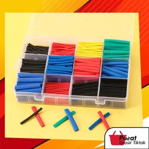 BISA COD 5378 Isolasi Bakar / Heat Shrink Kabel Bakar Konektor Penyambung Kabel / Kabel Isolasi Bakar Set