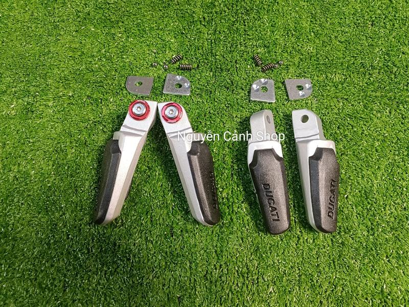Gác chân DUCATI gắn xe máy Honda yamaha Phụ Kiện Phụ Tùng