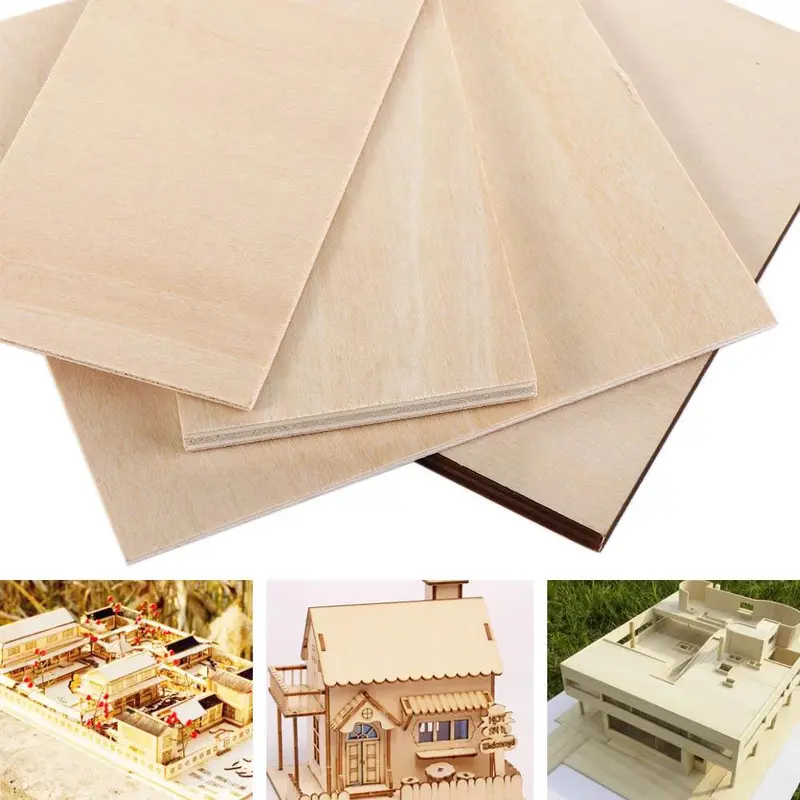 Đồ Dùng Vật Liệu Làm Mô Hình Tấm Chạm Khắc Bảng Gỗ Vật Liệu Mô Hình Cho Trẻ Em Nhà Gỗ Tự Làm Tấm Ván Ép Mô Hình Gỗ Tấm Lớp Mô Hình Hàng Không Tấm Ván Ép Gỗ Hình Chữ Nhật Bảng Ván Ép Gỗ Gỗ Ván Ép Gỗ Basswood Diy 0