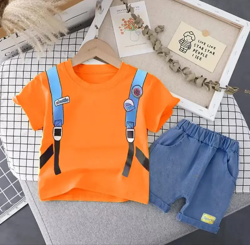Setelan baju anak laki laki perempuan 6bln-5thn | Setelan vn polo bear diary / vn tas raket 2