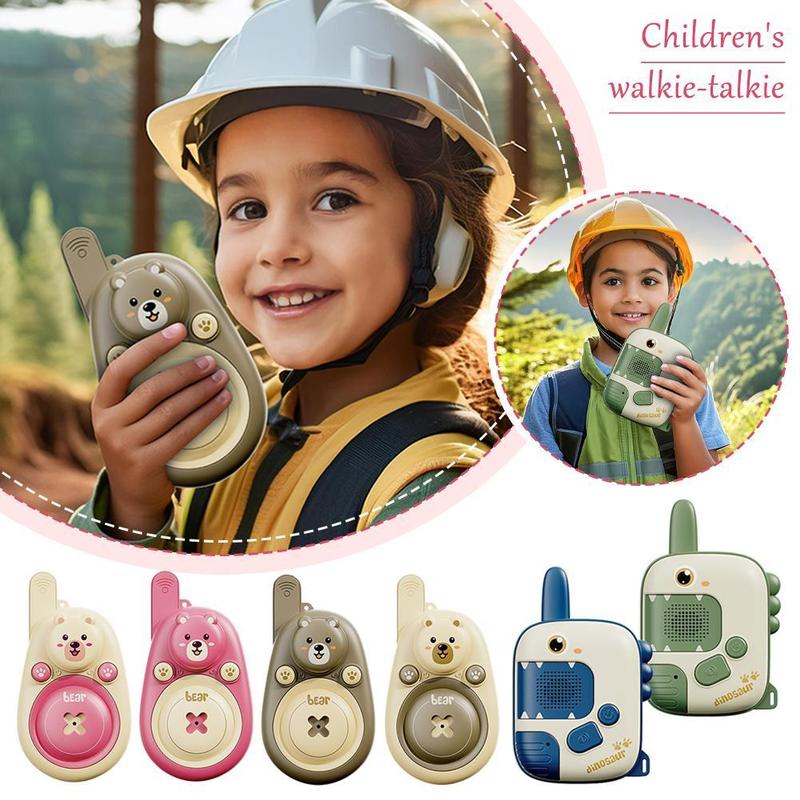 Product Introduction of Children's Walkie-talkies Wireless Cartoon Pagers Remote Interaction Intercom Parent-child E2U3 11