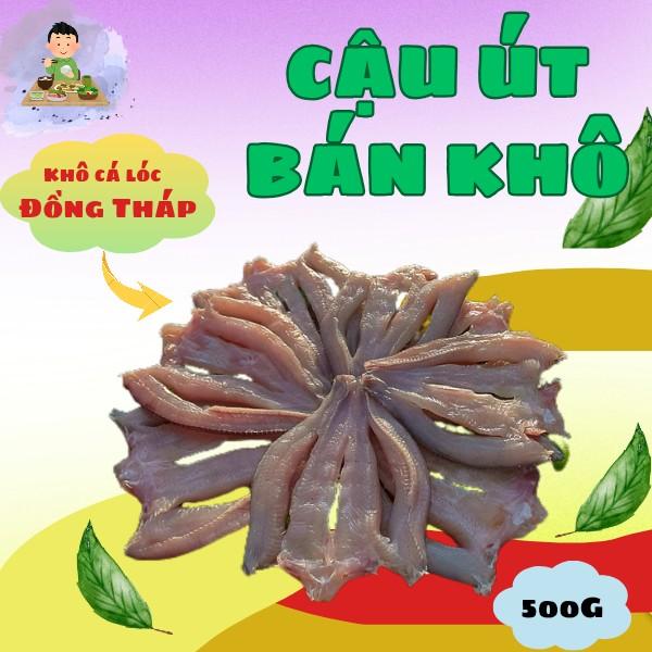 Khô cá lóc Đồng Tháp 3 Nắng 1kg size lớn của nhà Cậu Út Bán Khô đặc sản miền tây