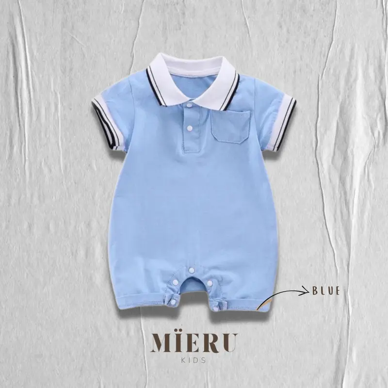 Mieru Kids - Polo Jumper Bayi [SNI] Casual Cotton Newborn 1