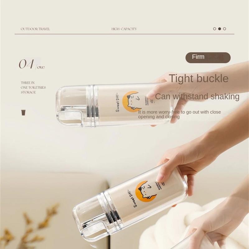 Hộp đựng bàn chải đánh răng, kem đánh răng 3IN1  thích hợp khi đi du lịch, công tác, đựng được cả bàn chải điện Nhà Tắm 6