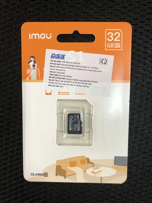 Thẻ nhớ 32GB/ 64GB IMOU Chuyên Dụng Cho  Camera IMOU chuẩn Micro SD class 10 U1 tốc độ cao, hàng chính hãng 5