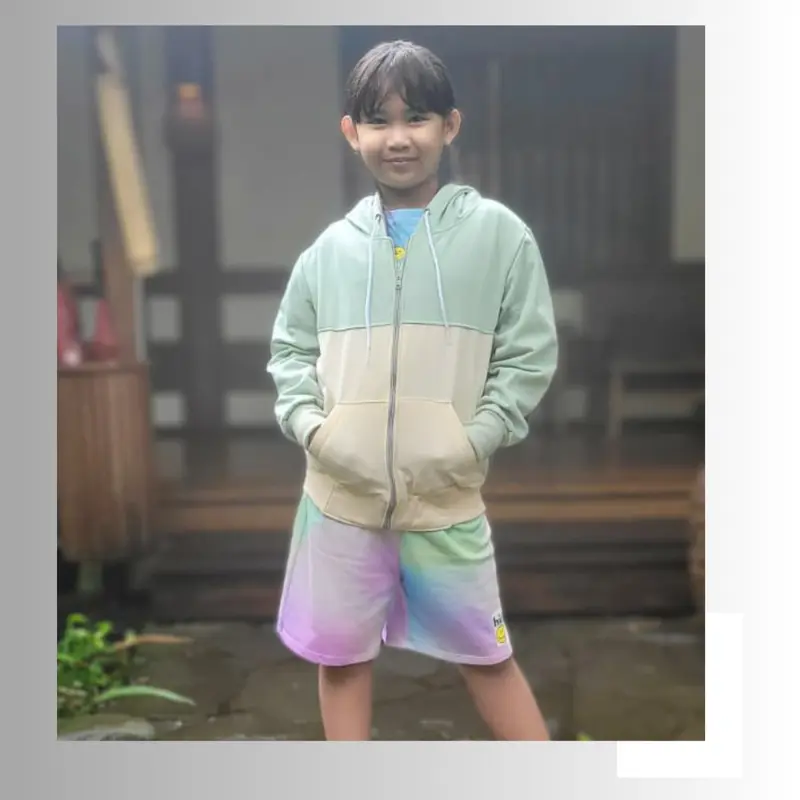 PUFFYID jaket anak perempuan TWO COMBY fashion hoodie kids keren 4
