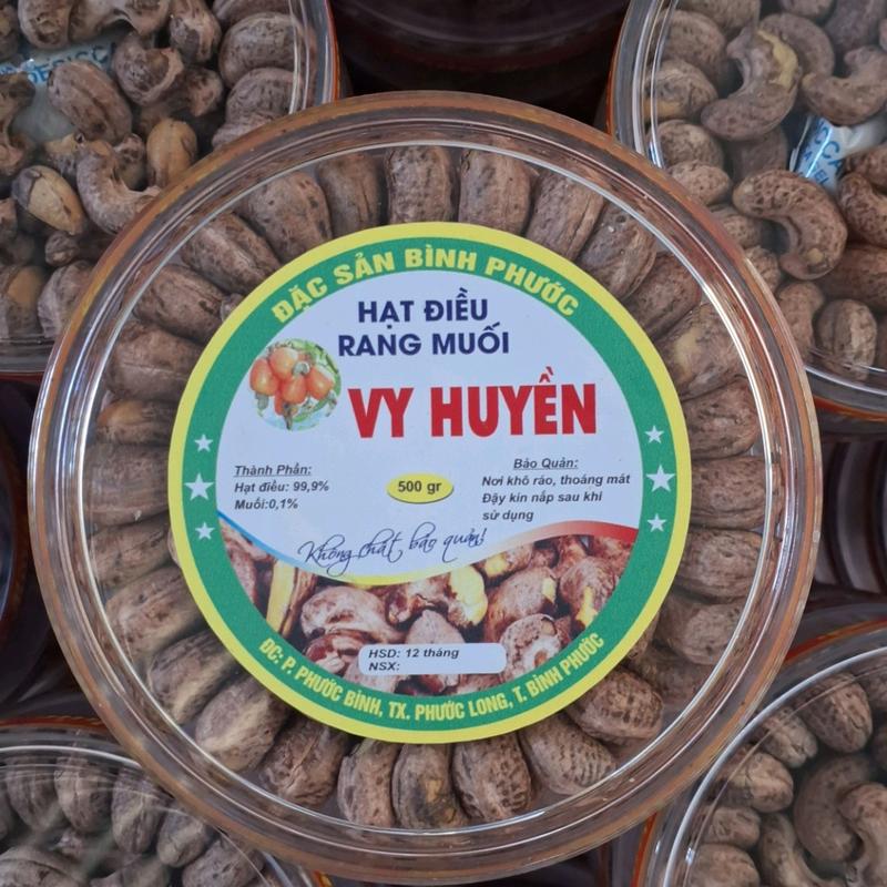 5Kg (10 hộp) Hạt điều rang muối xếp hộp loại 1 size a cồ shop vy huyền bao gồm trọng lượng hộp Snack Ăn Vặt Food Thức Ăn Nuts