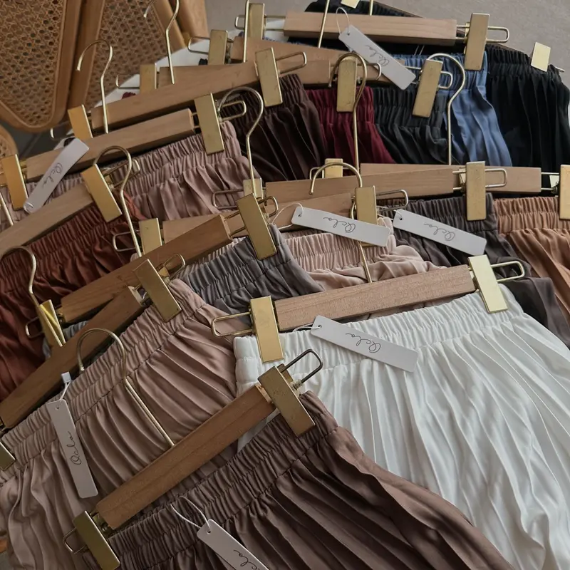 Oclo Plare Skirt Rok Wanita Flare Plisket Murah Casual Basic Dailywear 5