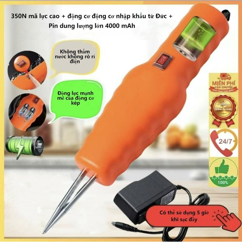 máy làm lông vịt lông gà cầm tay máy nhổ lông gà vịt chạy bằng điện tự động không dây TOOL BOX 8
