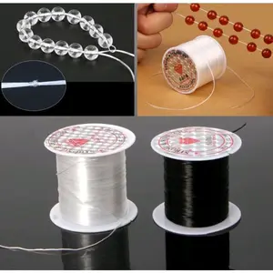 Tali benang karet elastis bahan craft gelang kalung manikmanik Tali benang karet elastis bahan craft gelang kalung manikmanik