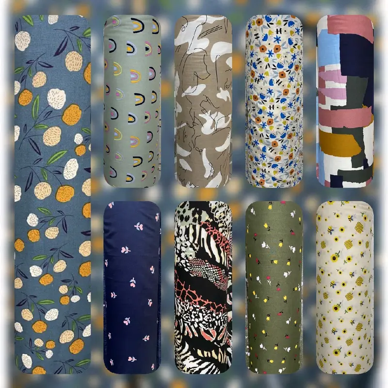katun rayon motif Kain(per 0.5 meter) 0