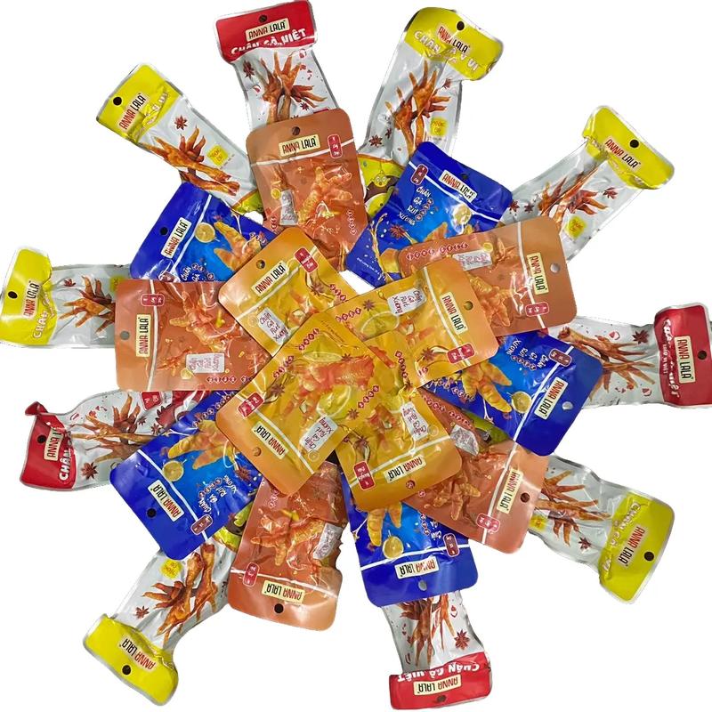 Combo 60 mix chân gà ANNA LALA rút xương 29g cay ,cay dịu,không cay và có xương 45g cay và không cay.