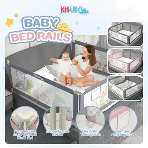 [Harga Per Sisi] New! KISUBO Baby Bed Rail Safe Bed Rails Sekat Kasur Pembatas Aman Pagar Kasur