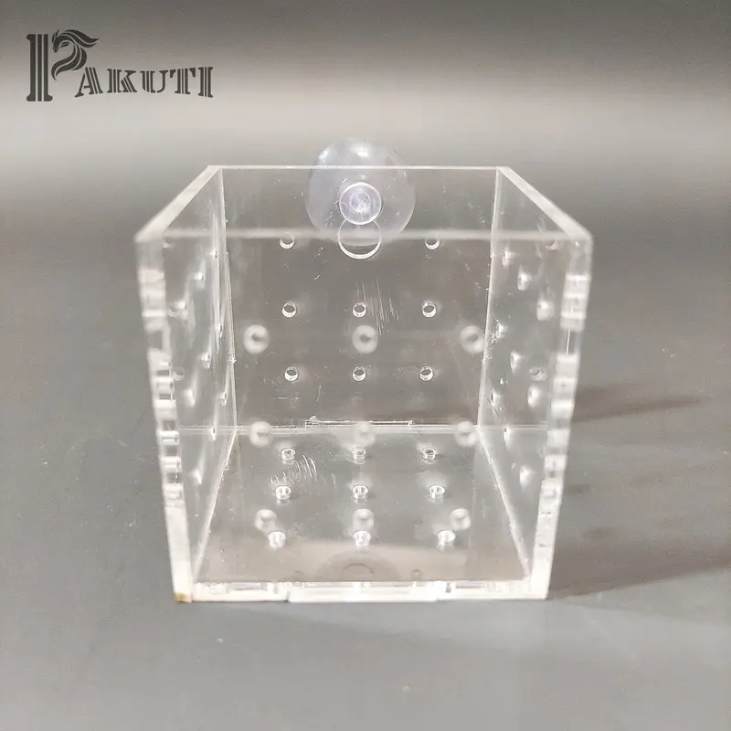 Hộp|Cốc|Khay acrylic trong suốt đựng phân nền trồng cây thủy sinh trang trí hồ cá 3