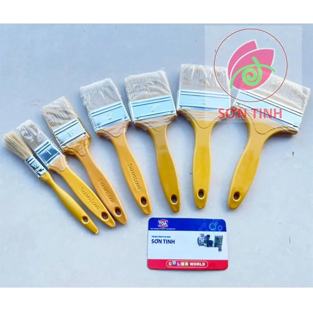 Cọ Quét Thăng Long Sơn Dầu và Sơn Nước Cán nhựa