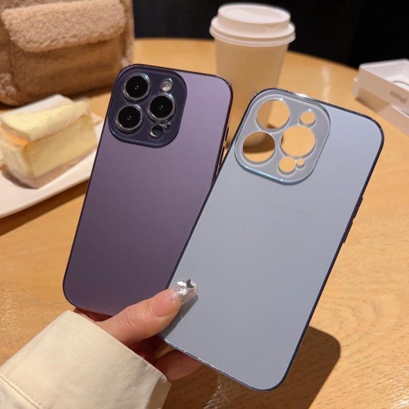 Product Introduction of Ốp Điện Thoại, Ốp Mạ Điện Lì Có Logo, Dành Cho iPhone 15, 14, 13, 12, 11, Pro Max Plus, Chống Vân Tay, Chống Sốc, Phụ Kiện Ốp, Ốp Lưng Điện Thoại Trong Suốt, Chống Sốc 8