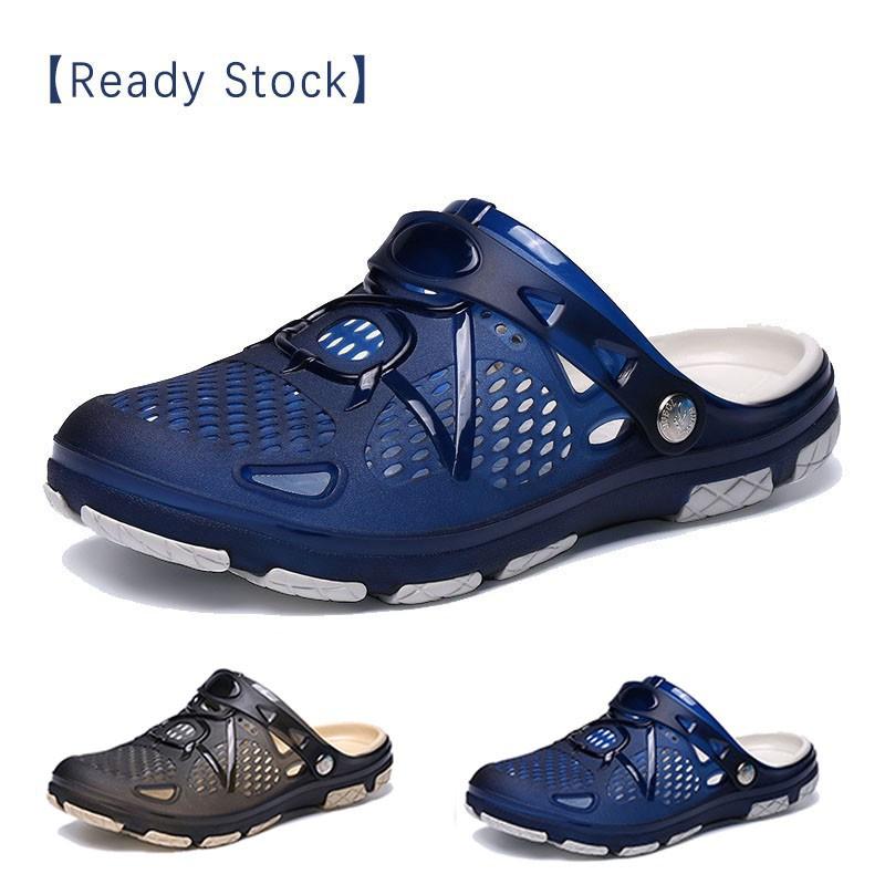 Mens Shoes Breathable Non-slip Sandals Outdoor Slippers Fashion Casual Beach Shoes 2