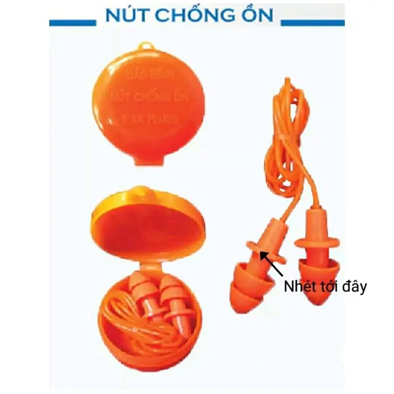 Set 3 nút nhét tai mềm chống ồn có hộp. 0