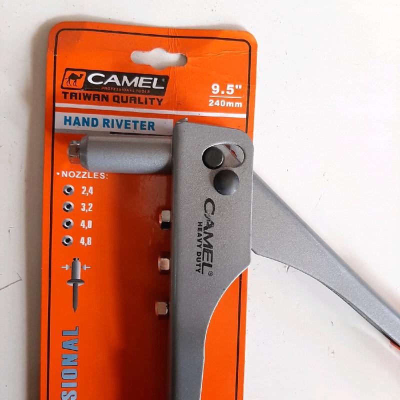 Tang Rivet ripet/ hand rivet Heavy Duty tang rifet CAMEL Aluminum 2