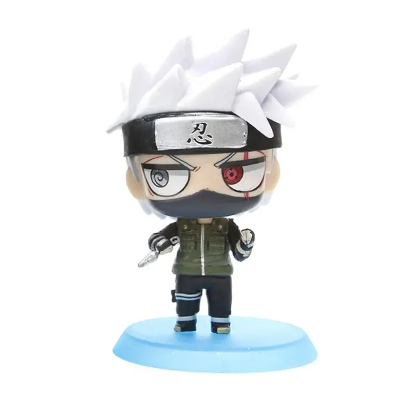 Bộ Đồ Chơi Mô Hình Naruto, Chủ Đề Anime Uzumaki Naruto Và Uchiha Sasuke, Mô Hình Hành Động, Làm Bằng PVC, Tượng Nhỏ Đồ Chơi Sưu Tập Toy 6