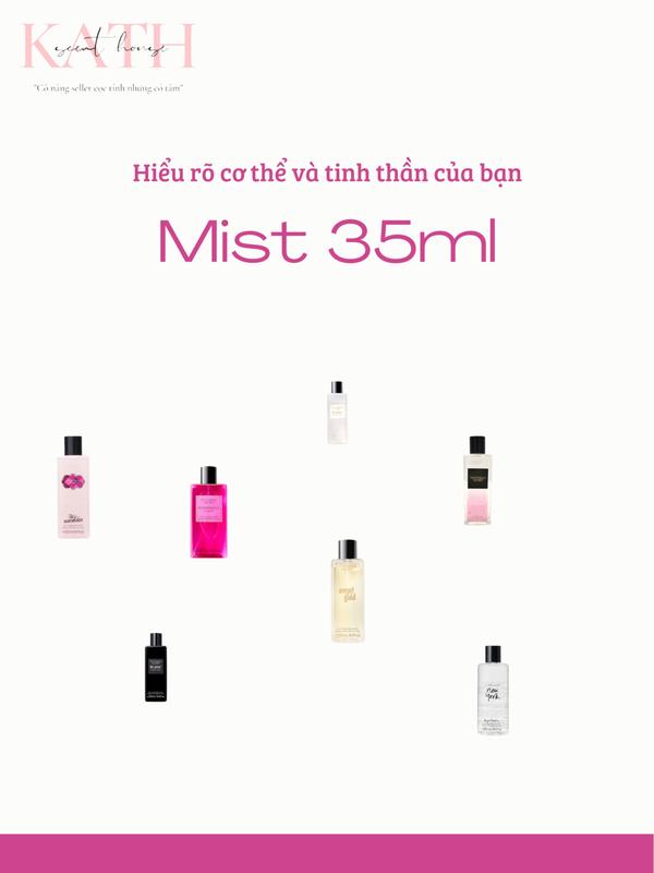 [Kath] Set Xịt thơm cơ thể Gia tộc V...i...c [chai thủy tinh] [10ml và 35ml] chính hãng