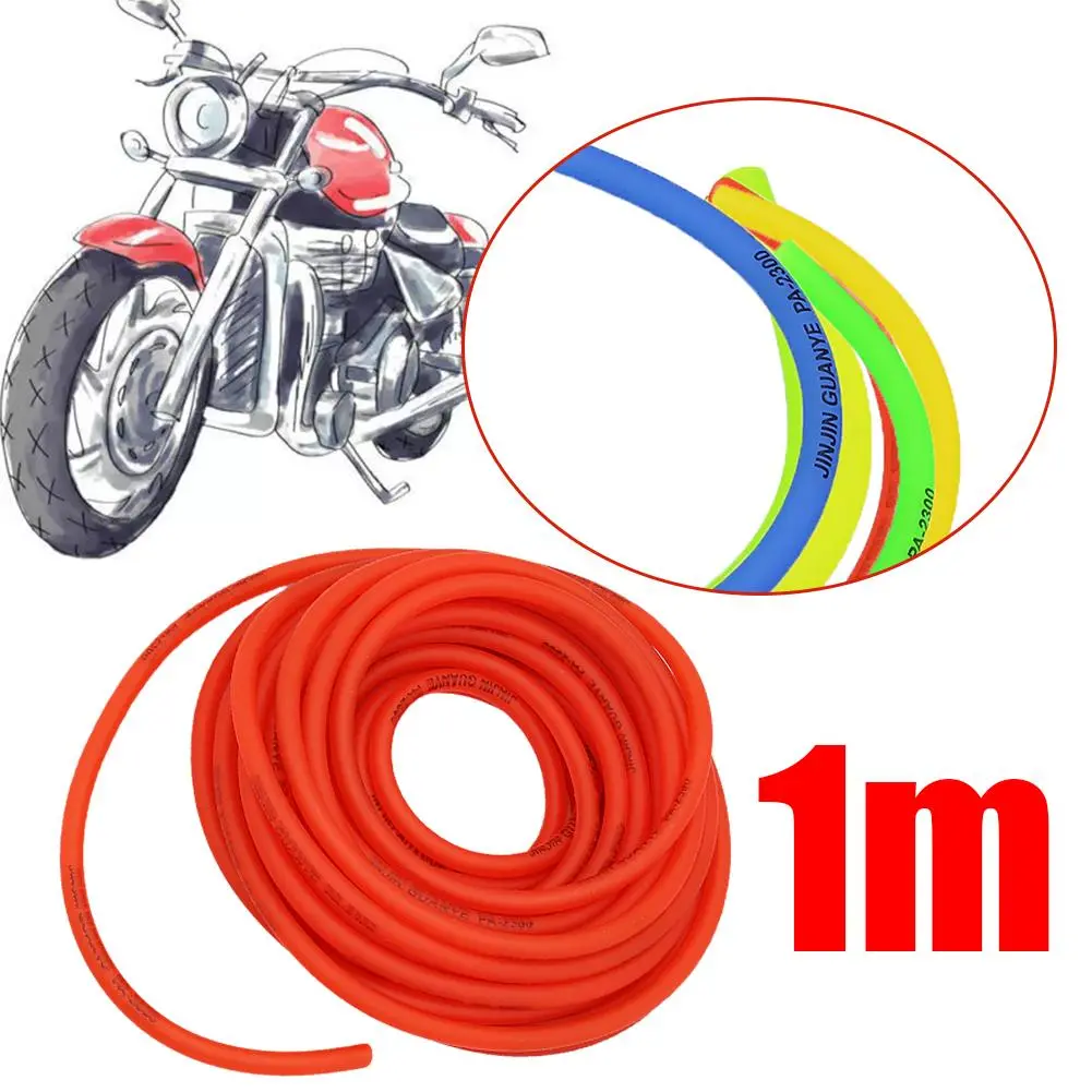 Motorcycle Accessories Modified 1m Fuel Hose Rubber Gasoline Hose Dirt Bike Color Fuel Hose