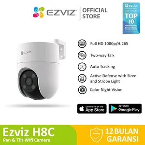 Ezviz H8c Outdoor CCTV Pan & Tilt Wifi IP Camera Auto Tracking 1080p