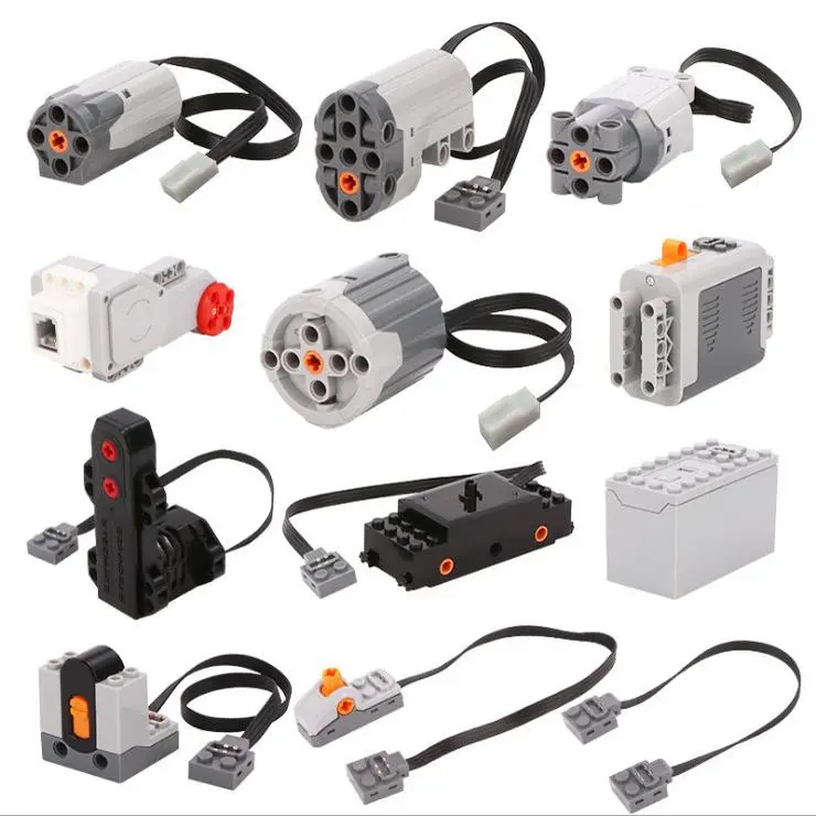Compatible with Lego Ev3 Building Blocks Toy Motor Power Motor Mechanical Group Moc Splicing Pf Technology Parts Set