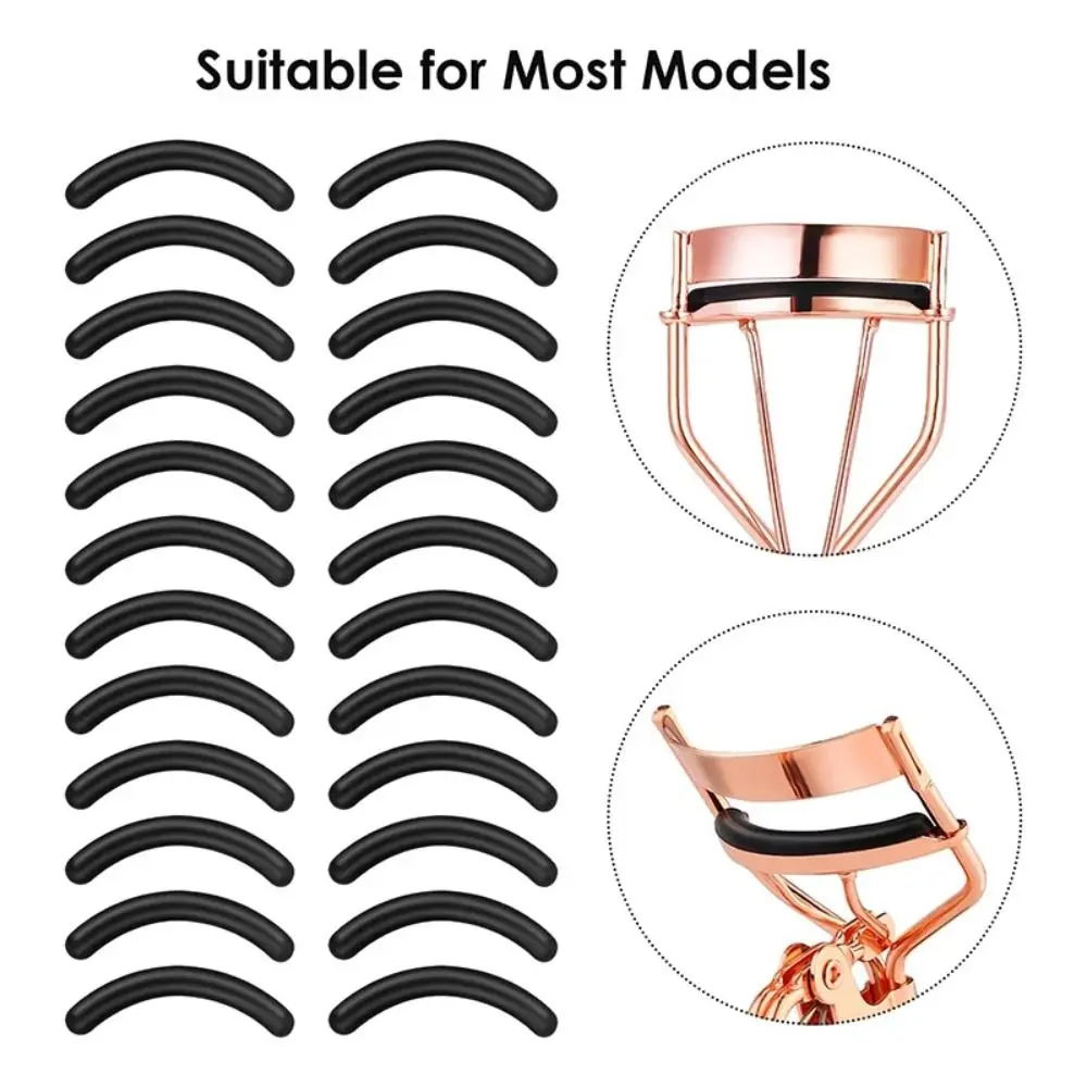 New Eyelash Curling Eyelashes Curler Replacement Pads High Elastic Beauty Tools Eyelash Curler Refill Rubber 3 Colors Refill Rubber Elastic Rubber for Eyelashes Curler