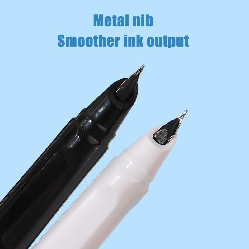 INS-Bút Máy Tự Động Tái Sử Dụng, 5 Màu Kẹo Ngọt Tùy Chọn, Bút Mực Bấm Sáng Tạo Có Thể Thu Vào, Văn Phòng Phẩm Học Sinh, Đồ Dùng Học Tập Và Văn Phòng 5