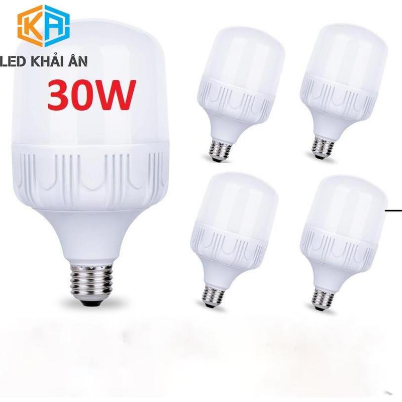 [Giá sỉ] Bộ 5 bóng đèn 30W trắng siêu sáng. Siêu tiết kiệm điện. Bảo hành đổi mới. - Vua đèn led SG 1