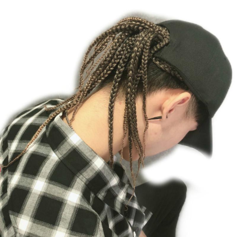 Mũ Tóc Giả, Phong Cách Dreadlocks, Tích Hợp, Thời Trang Nữ, Thích Hợp Cho Mùa Hè, Phong Cách Hip Hop, Tóc Giả Bện, Dành Cho Nam Giới, Treo Đầu, Thành Phẩm, Có Thể Đeo Tóc Đuôi Ngựa, 00 3