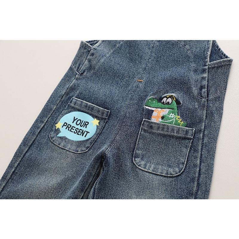 Product Introduction of Yếm jean chú cas sấu xanh Cho Bé 6