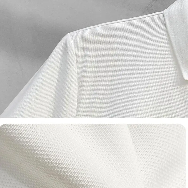 Áo Polo Nam Nữ Họa Tiết Thêu Ngục Và Thêu Tay, Chất Vải Cá Sấu Cao Cấp Menswear Nhung Ong 8