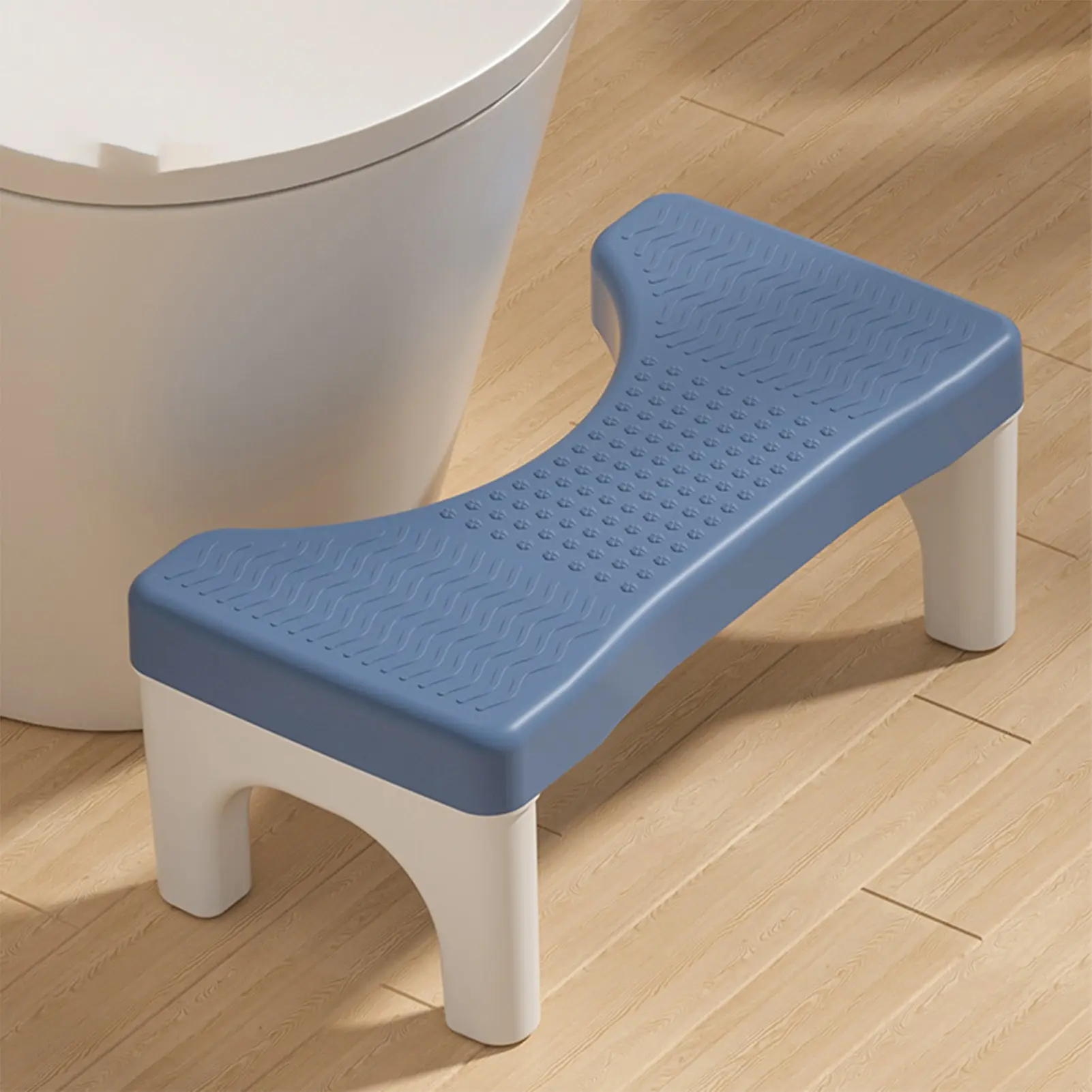 1PC Squatty Potty Bathroom Toilet Squatting Stool Bathroom Toilet Auxiliary Squatting Footstool Elderly Children Pregnant Women