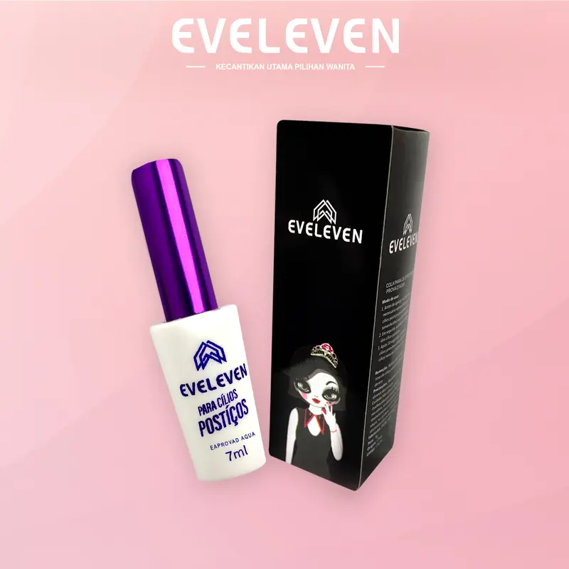 EVELEVEN Lem Bulumata Palsu Eyelash Extension isi 7 ml Tahan Air Tidak Mudah Copot lem bulu 2