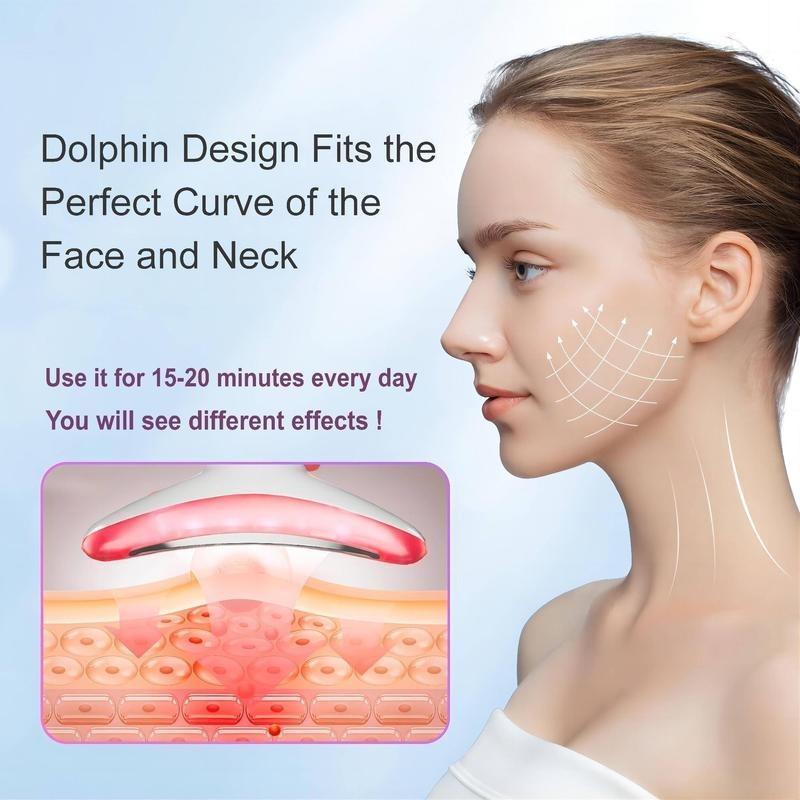 Product Introduction of 7 Color LED Facial Massager, Facial Skin Care Massager, Multifunctional Beauty Instrument for Neck and Facial Treatments 6