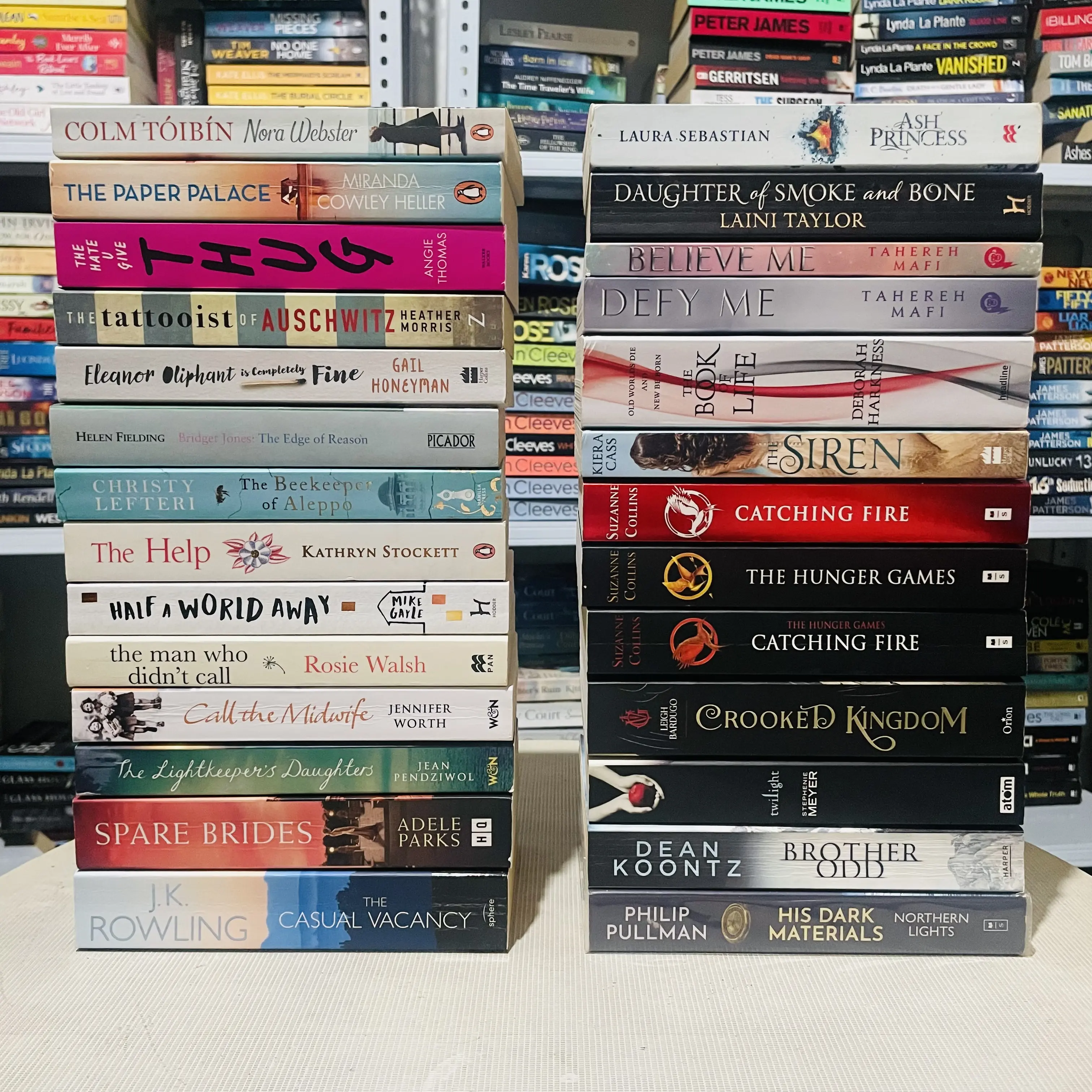 Live Selling Books - Trade Paperback, Hardbound, Mass Market Paperback - Adult Fiction, Young Adult, Non-Fiction