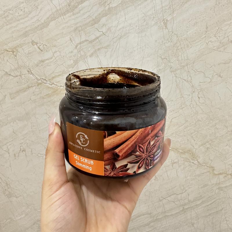 Tẩy da chết body Cafe quế hồi Ngaa 380ml 4