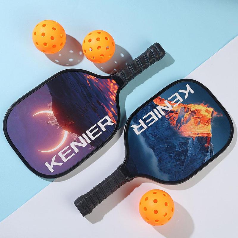 2 Pcs Pickleball Rackets 4 Pcs Pickleball Racket Paddle Set With ...