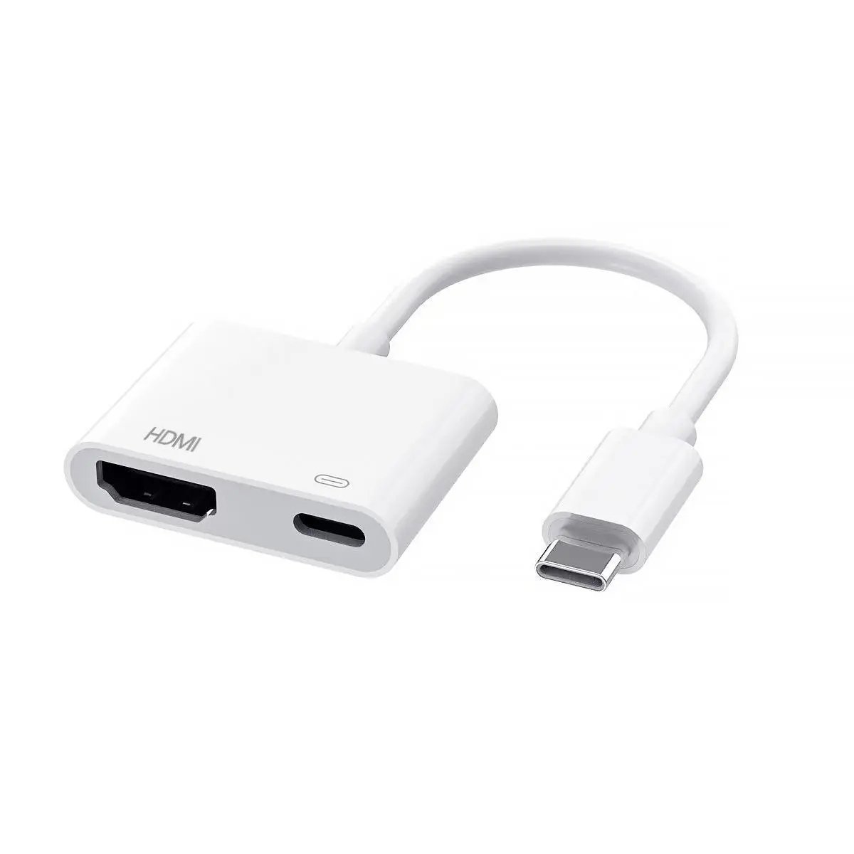 Penyesuai Jenis-C ke Hdmi, Dok Pengembangan Tayangan Skrin Komputer Riba, Pengecasan, 2 Dalam 1, Skrin Telefon Bimbit, Sesuai untuk Tayangan