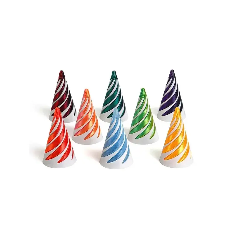 Tháp Hình Nón Xoay, Giảm Căng Thẳng, In 3D, Trang Trí Bàn Làm Việc, Đồ Chơi Thư Giãn, Xoay 360 Độ, Con Quay Kim Tự Tháp Thâm Nhập