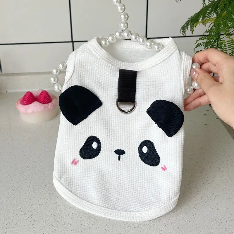 Quần áo cho thú cưng, phong cách Hàn Quốc và Nhật Bản, mùa xuân và mùa hè, hàng mới về năm 2025, được thu thập bởi 116 người, Thích hợp cho Teddy, Bichon, Poodle, có thể điều chỉnh được, áo vest Waffle 8