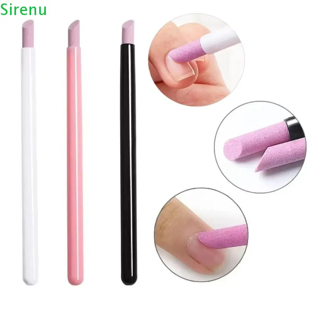 Durable Quartz Nail Skin Grinding Pen Plastic 3 Colors Cuticle Remover Wear-resistant Professional Manicure Nail Files Manicure Tools