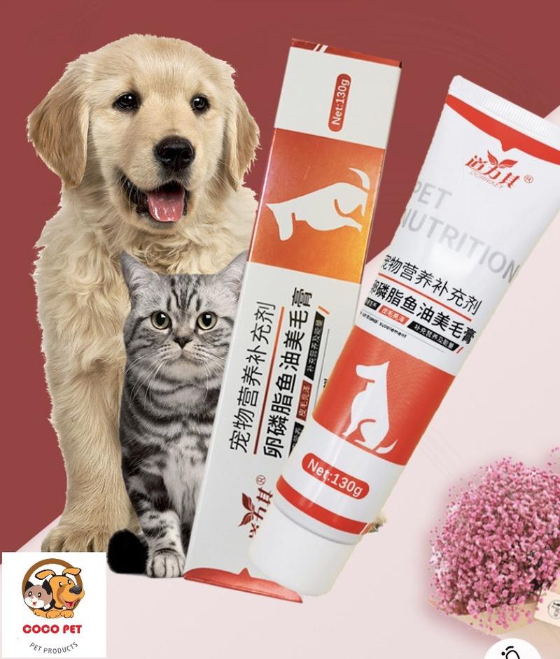 Product Introduction of Gel Dinh Dưỡng Dầu Cá Cho Chó Mèo Làm Đẹp Lông, Chăm Sóc Da 130g - Kem Dưỡng Da Và Lông Chó Mèo 2